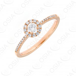 18 Karat Solitaire Ring