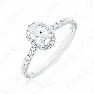 18 Karat Solitaire Ring