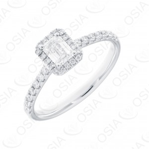 18 Karat Solitaire Ring