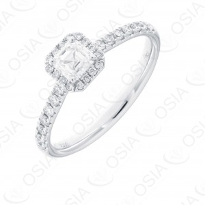 18 Karat Solitaire Ring