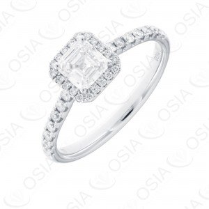 18 Karat Solitaire Ring