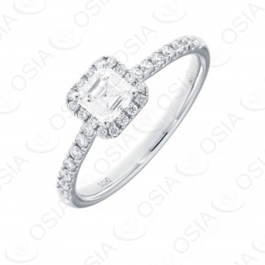 18 Karat Solitaire Ring