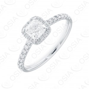 18 Karat Solitaire Ring