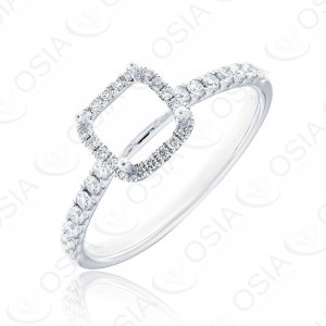 18 KARAT SOLITAIRE MOUNT(0.70cts)