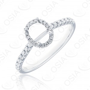 18 KARAT SOLITAIRE MOUNT(0.70cts)