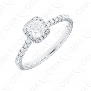 18 Karat Solitaire Ring