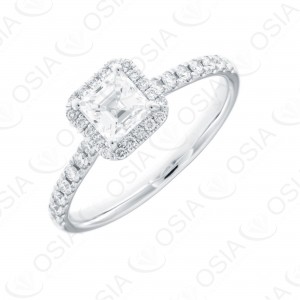 18 Karat Solitaire Ring