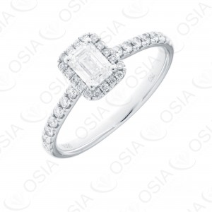 18 Karat Solitaire Ring