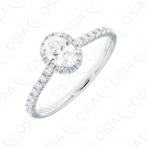 18 Karat Solitaire Ring