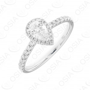 18 Karat Solitaire Ring