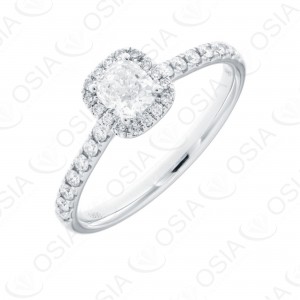 18 Karat Solitaire Ring