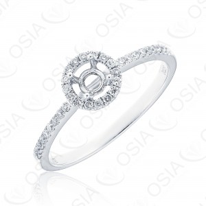 18 KARAT SOLITAIRE MOUNT(0.30cts)
