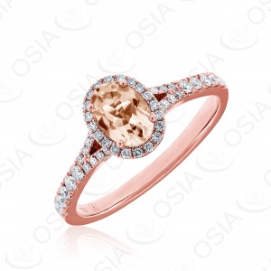18 KARAT DIAMOND AND GEMSTONE RING