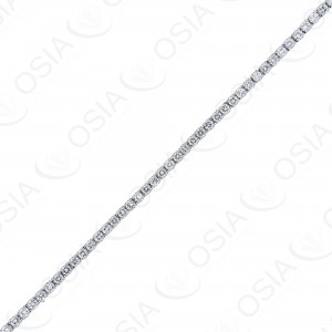 18 Karat White Gold Diamond Bracelet