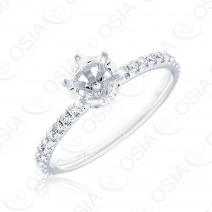 18 KARAT SOLITAIRE MOUNT(1.00cts)