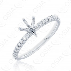 18 KARAT SOLITAIRE MOUNT(1.25cts)