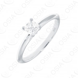 18 Karat Solitaire Ring
