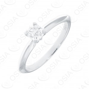 18 Karat Solitaire Ring
