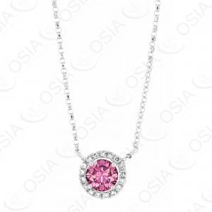 18 KARAT DIAMOND AND GEMSTONE NECKLACE