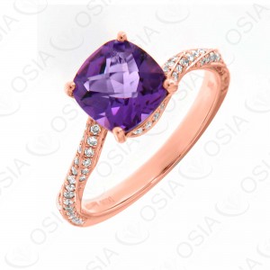18 KARAT DIAMOND AND GEMSTONE RINGS
