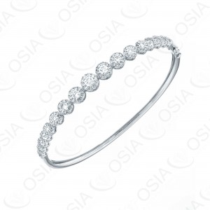 18 KARAT DIAMOND BANGLE