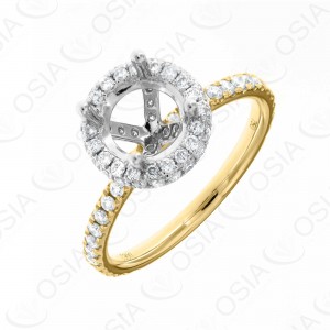 18 KARAT SOLITAIRE MOUNT