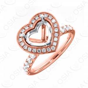 18 KARAT SOLITAIRE MOUNT