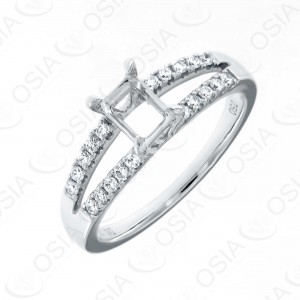 18 KARAT SOLITAIRE MOUNT