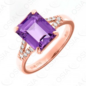18 KARAT DIAMOND AND GEMSTONE RINGS