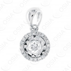 18 KARAT DIAMOND PENDANT
