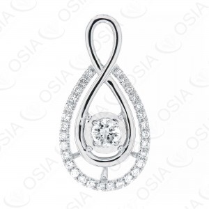 18 KARAT DIAMOND PENDANT