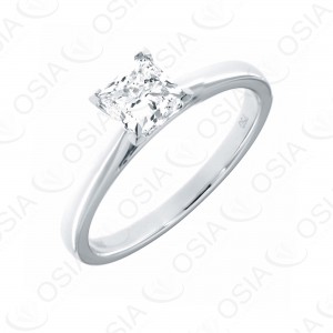 18 Karat Solitaire Ring