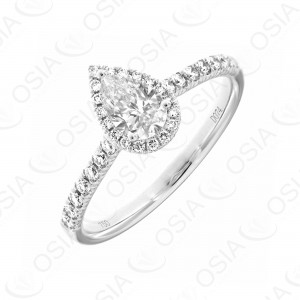 18 Karat Solitaire Ring
