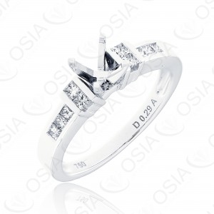18 KARAT SOLITAIRE MOUNT