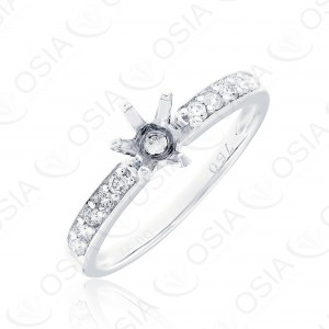 18 KARAT SOLITAIRE MOUNT