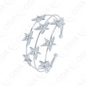 18 KARAT DIAMOND BANGLE