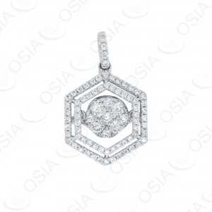 18 KARAT DIAMOND PENDANT
