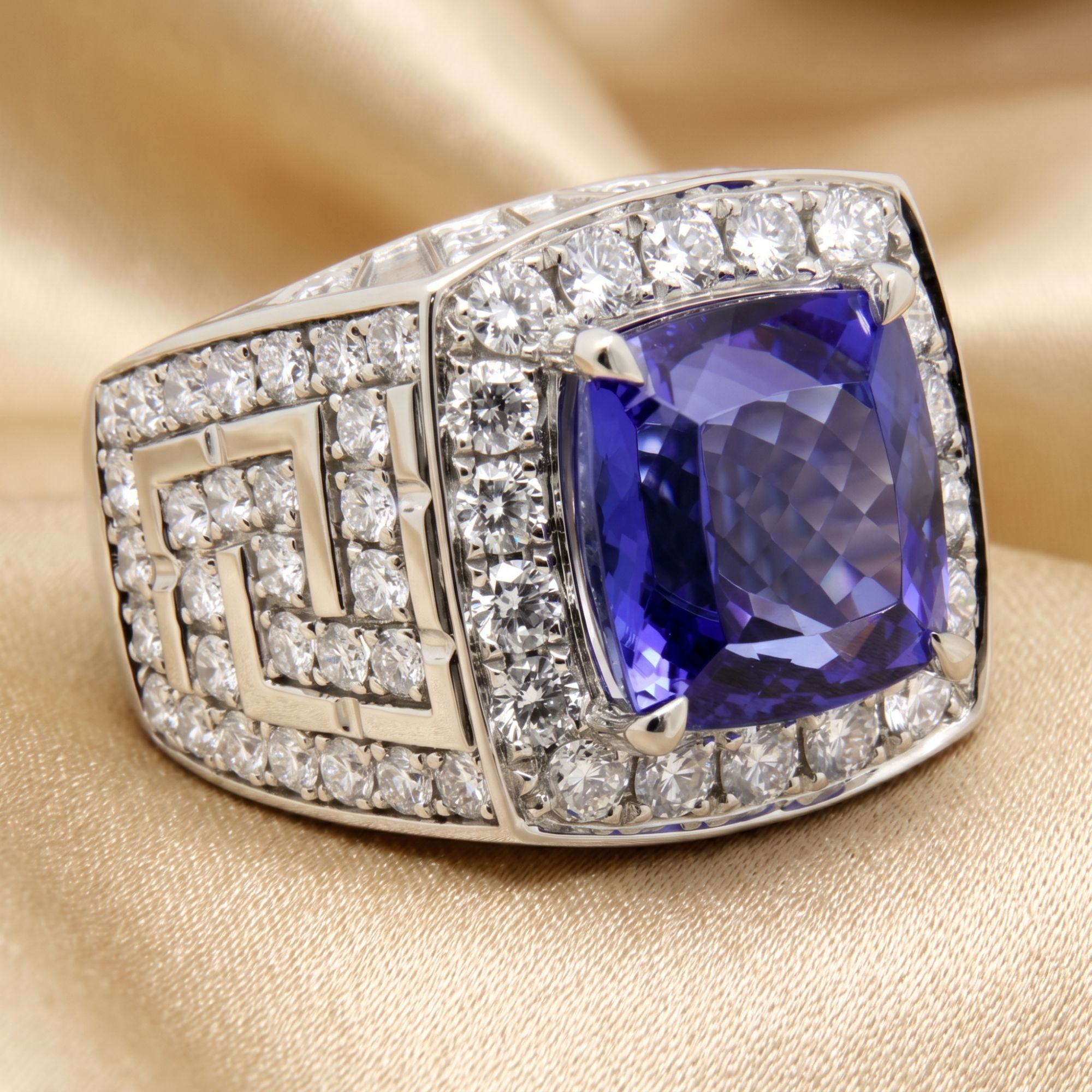 The Tanzanite Signet
